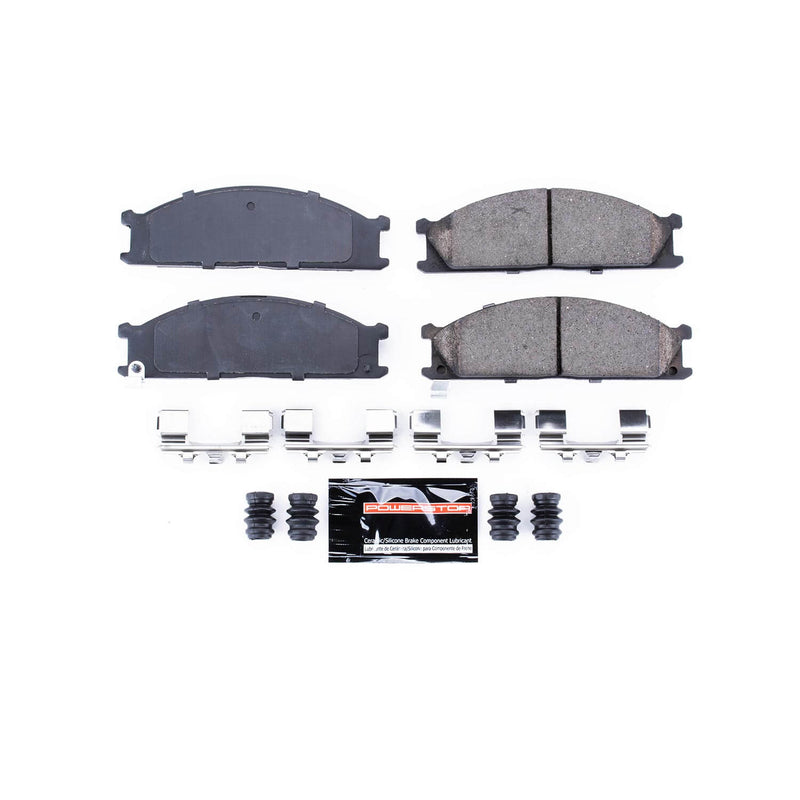 Power Stop Z23-333 - Z23 Evolution Sport Brake Pads With Hardware (Front) vehicle fitment brake part