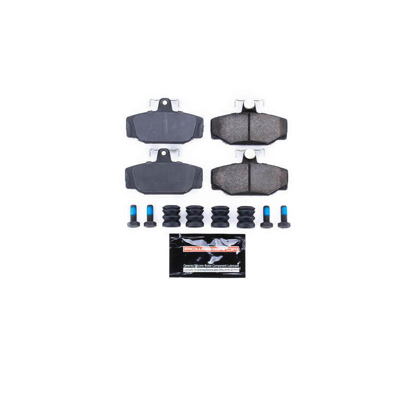Power Stop Z23-391 - Z23 Evolution Sport Brake Pads With Hardware (Rear) vehicle fitment brake part