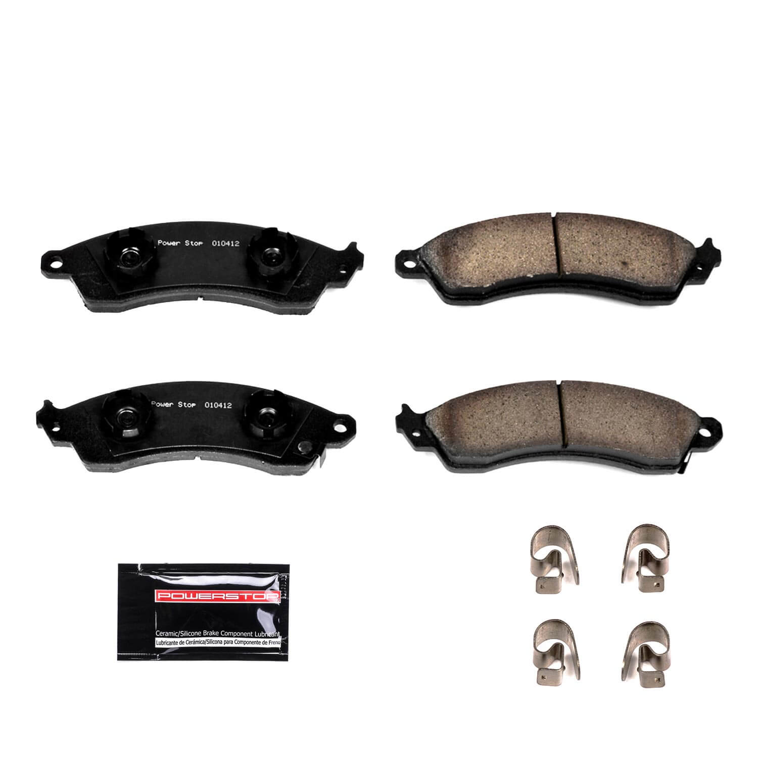Power Stop Z23-412 - Z23 Evolution Sport Brake Pads With Hardware (Front) vehicle fitment brake part