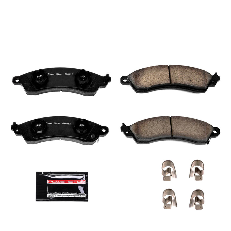 Power Stop Z23-412 - Z23 Evolution Sport Brake Pads With Hardware (Front) vehicle fitment brake part
