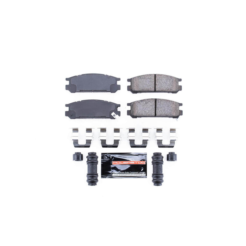 Power Stop Z23-471 - Z23 Evolution Sport Brake Pads With Hardware (Rear) vehicle fitment brake part