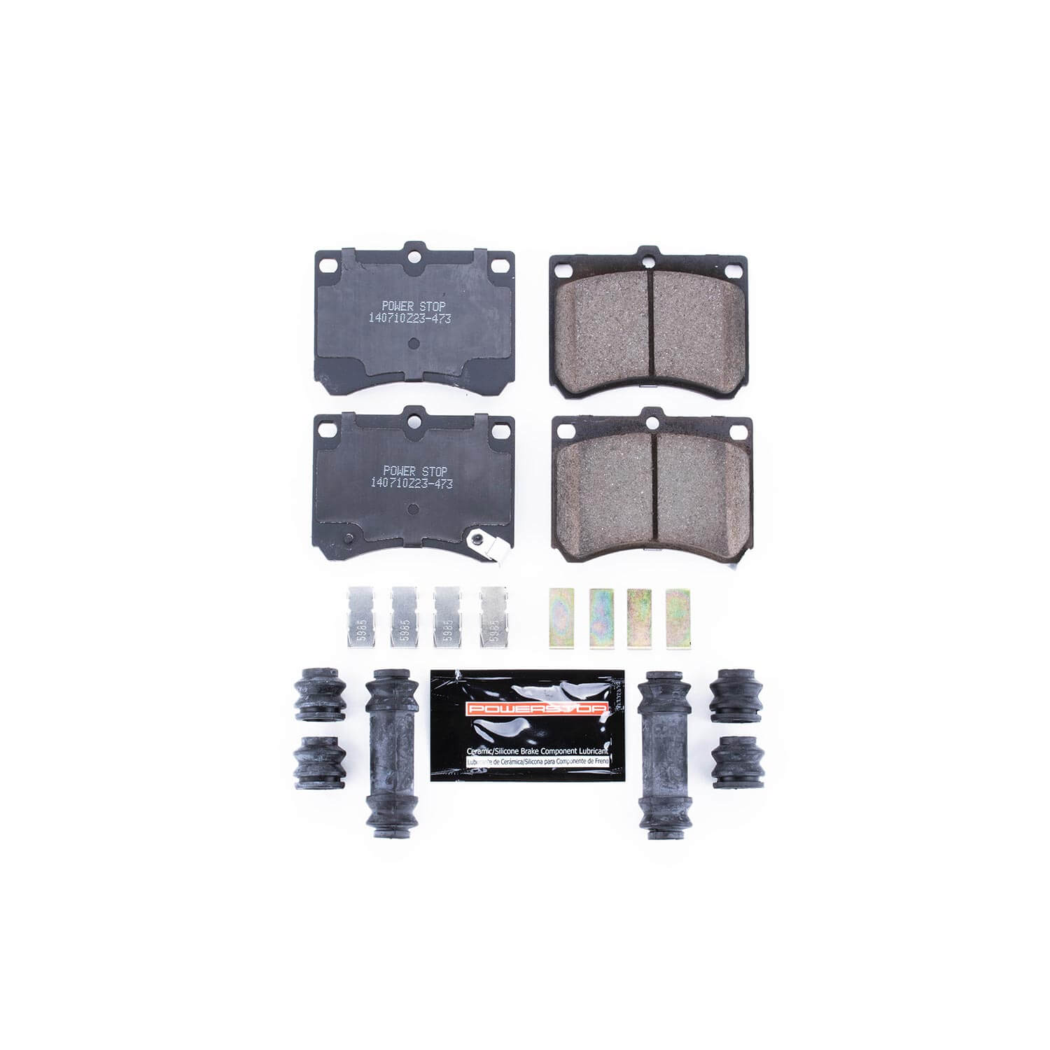 Power Stop Z23-473 - Z23 Evolution Sport Brake Pads With Hardware (Front) vehicle fitment brake part