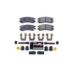 Power Stop Z23-508 - Z23 Evolution Sport Brake Pads With Hardware (Rear) vehicle fitment brake part