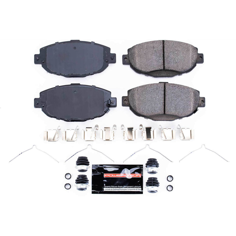 Power Stop Z23-571 - Z23 Evolution Sport Performance Carbon-Fiber Ceramic Front Brake Pads vehicle fitment brake part