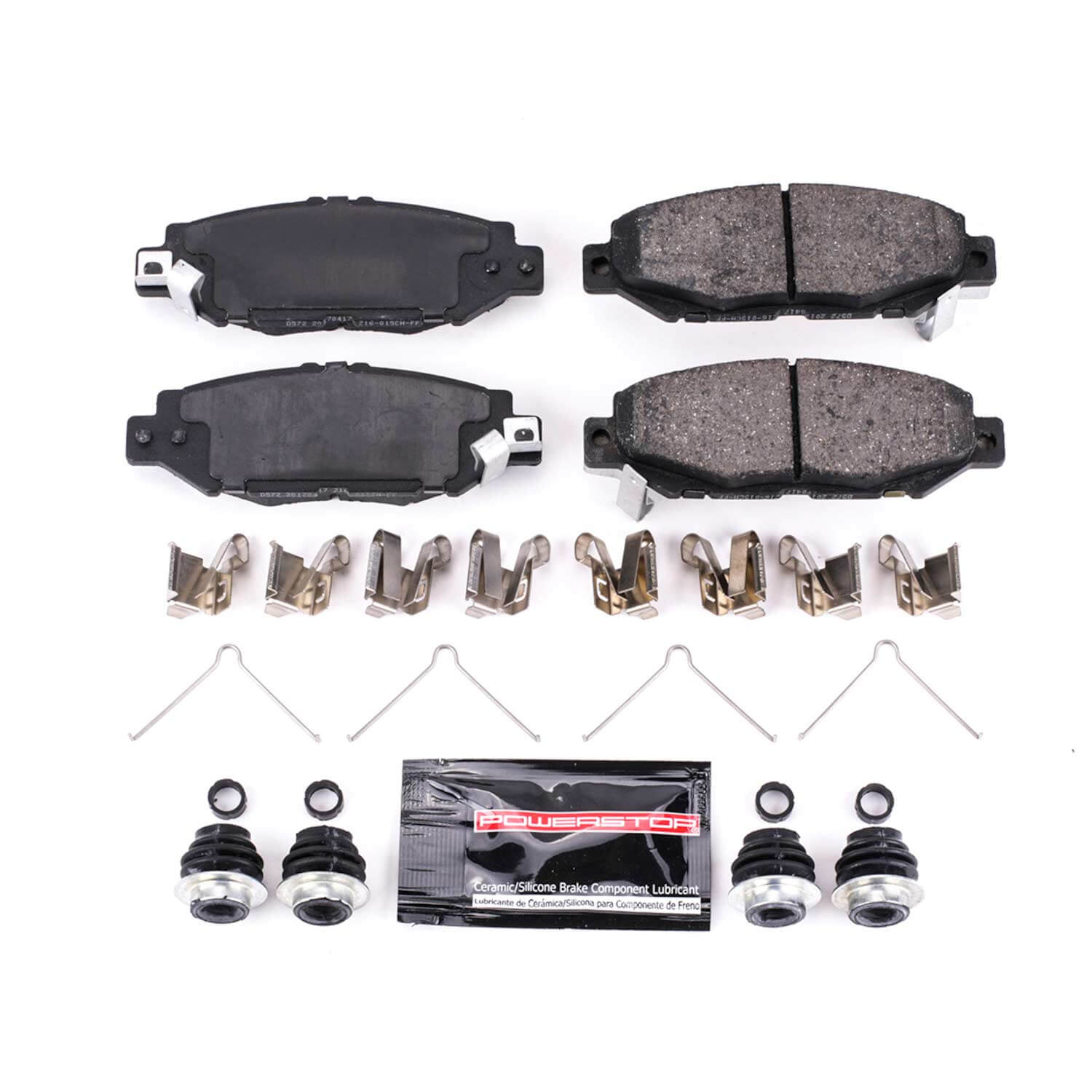 Power Stop Z23-572 - Z23 Evolution Sport Brake Pads With Hardware (Rear) vehicle fitment brake part
