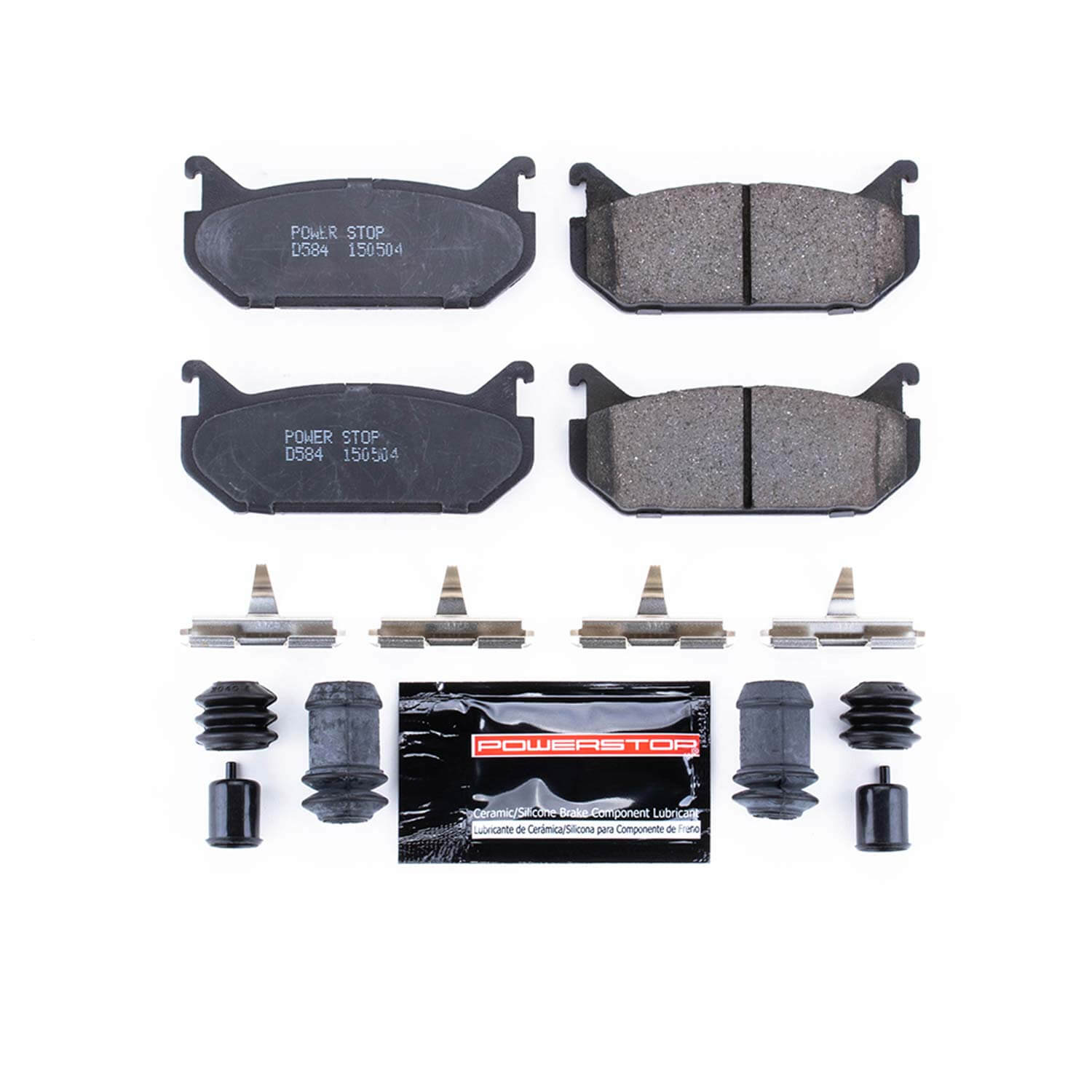 Power Stop Z23-584 - Z23 Evolution Sport Brake Pads With Hardware (Rear) vehicle fitment brake part