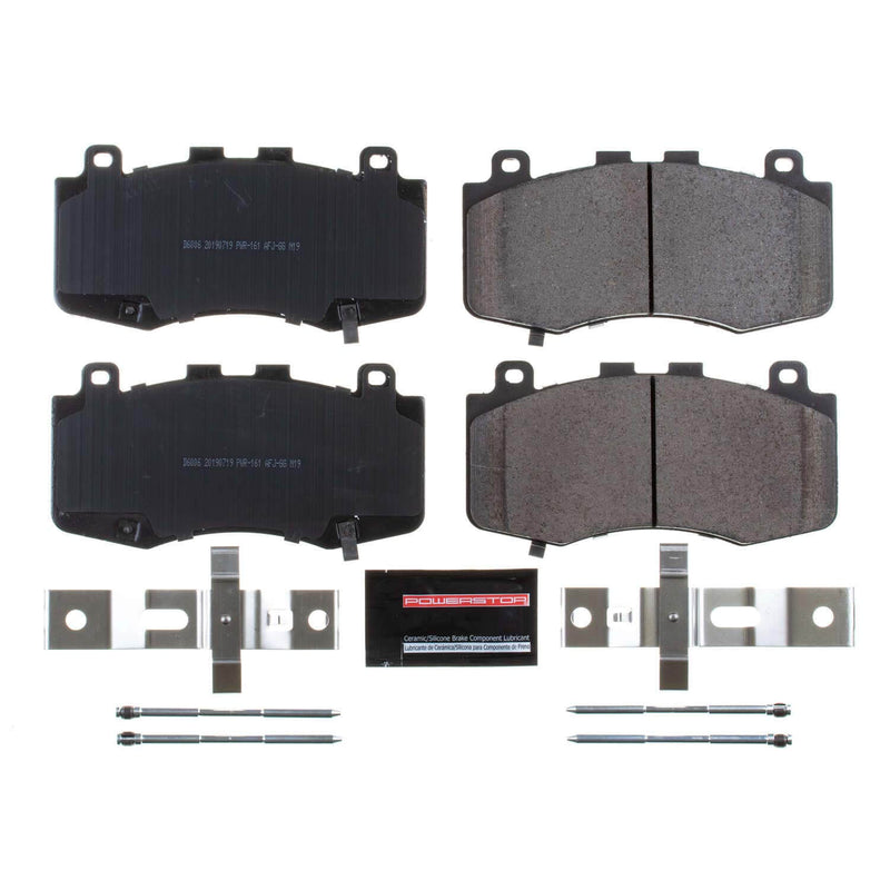 Power Stop Z23-6006 Z23 Evolution Sport Carbon-Fiber/Ceramic Front Brake Pads for 2021 Dodge Durango SRT Hellcat product image