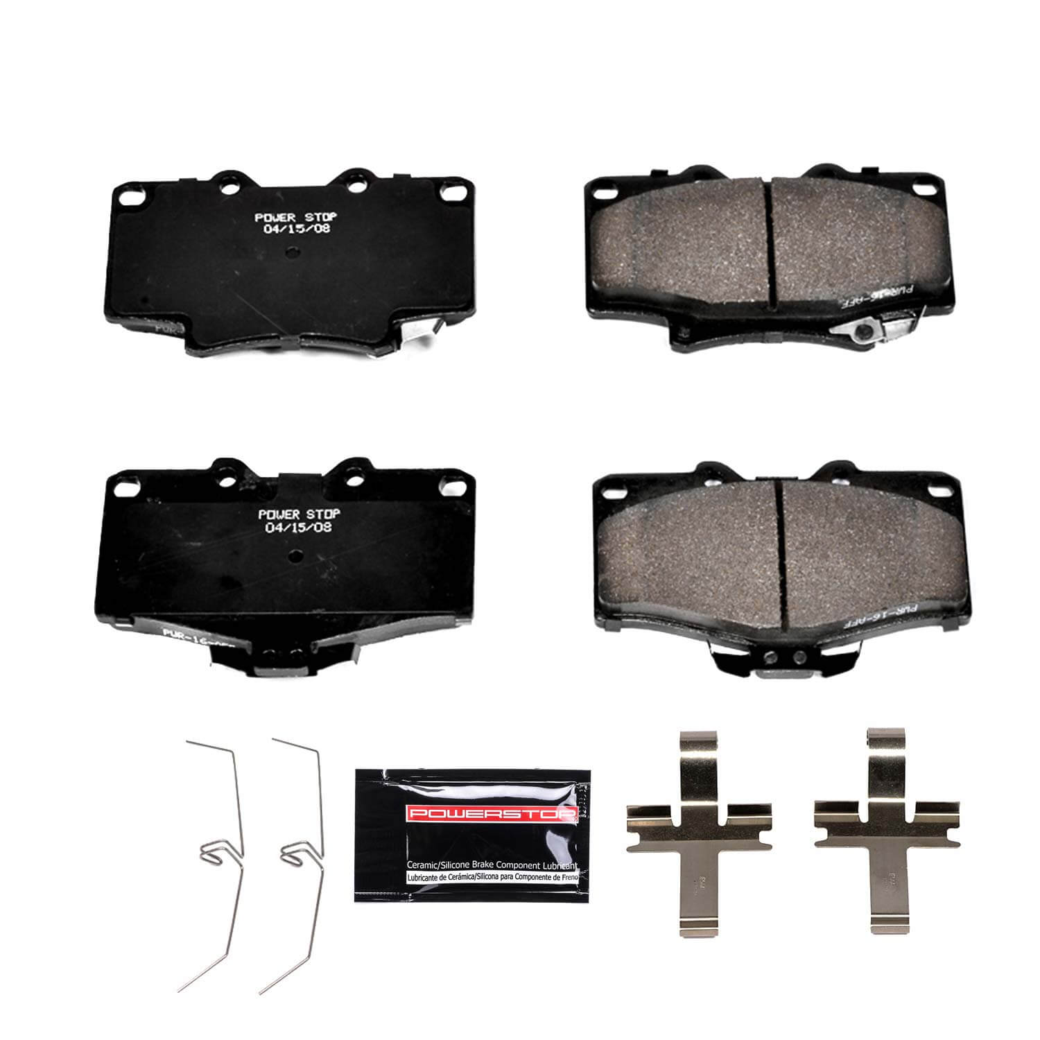 Power Stop Z23-611 - Z23 Evolution Sport Brake Pads With Hardware (Front) vehicle fitment brake part