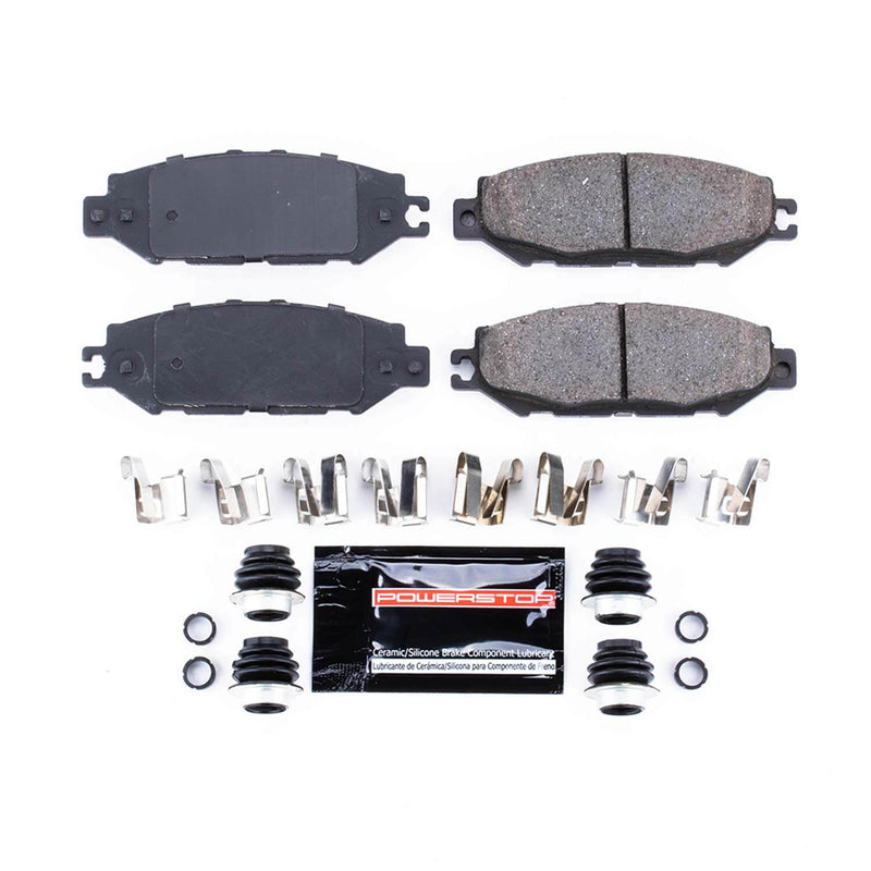 Power Stop Z23-613 - Z23 Evolution Sport Brake Pads With Hardware (Rear) vehicle fitment brake part