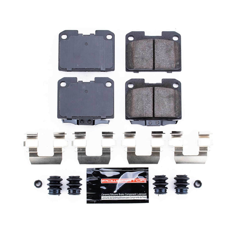 Power Stop Z23-631 - Z23 Evolution Sport Carbon-Fiber/Ceramic Rear Brake Pads vehicle fitment brake part