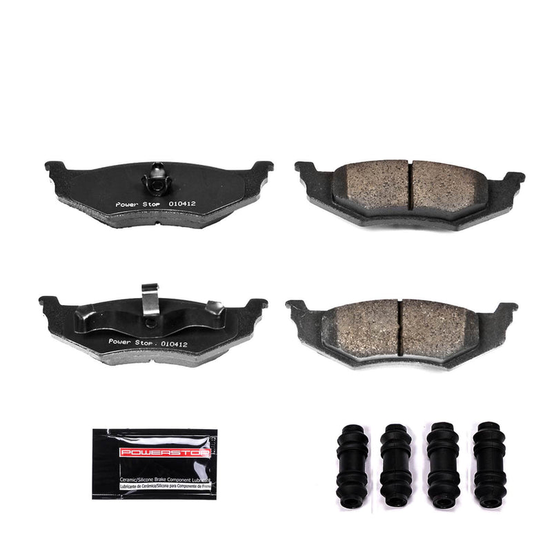 Power Stop Z23-641 - Z23 Evolution Sport Brake Pads With Hardware (Rear) vehicle fitment brake part