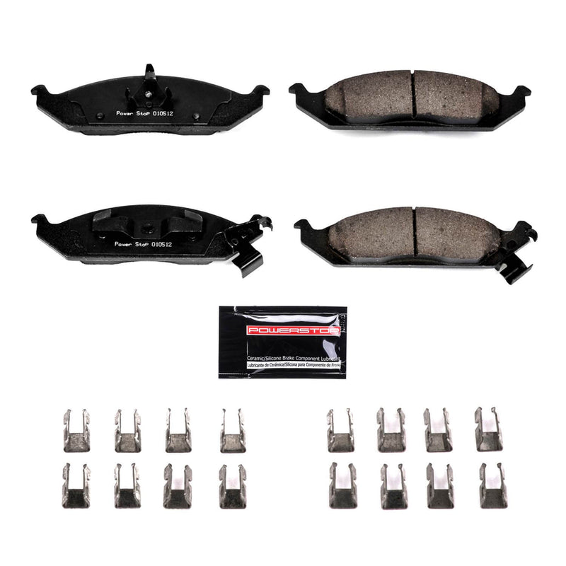 Power Stop Z23-650 - Z23 Evolution Sport Brake Pads With Hardware (Front) vehicle fitment brake part
