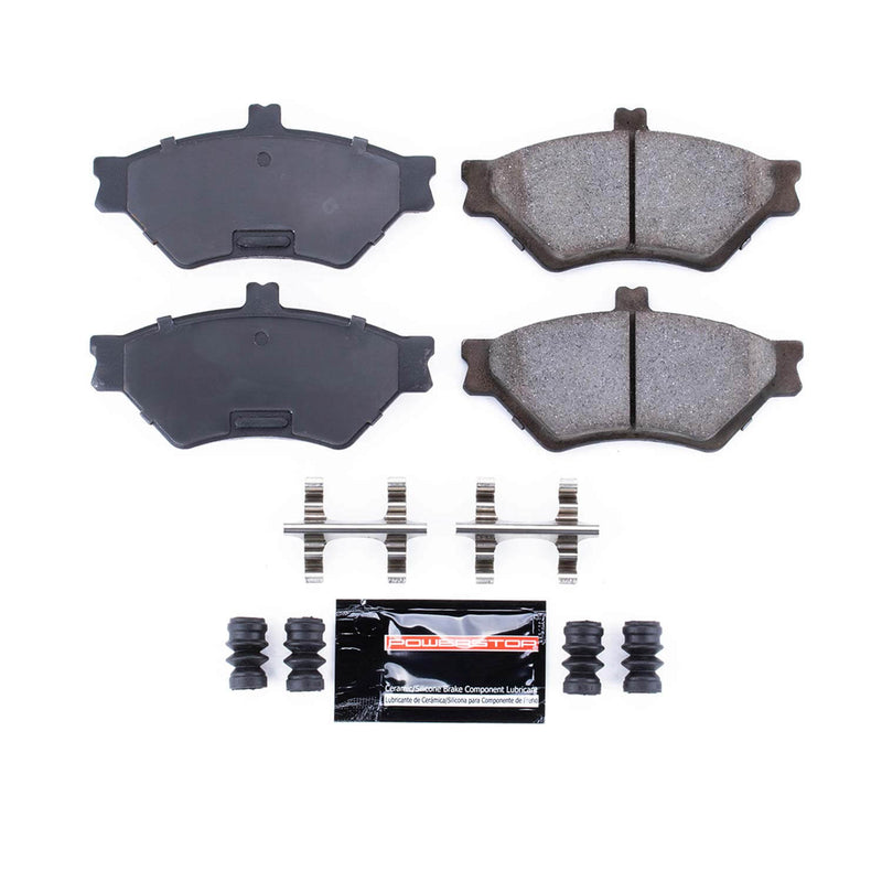 Power Stop Z23-659 - Z23 Evolution Sport Brake Pads With Hardware (Front) vehicle fitment brake part