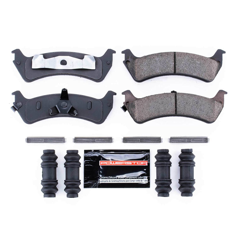 Power Stop Z23-667 - Z23 Evolution Sport Brake Pads With Hardware (Rear) vehicle fitment brake part