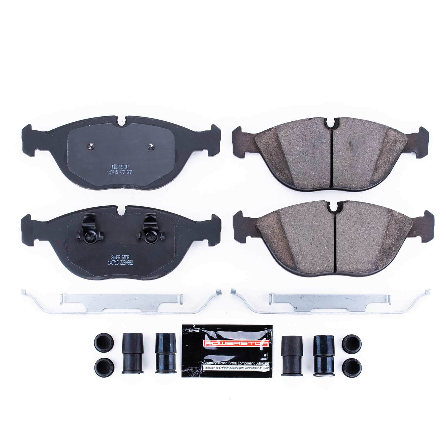 Power Stop Z23-682 - Z23 Evolution Sport Brake Pads With Hardware (Front) vehicle fitment brake part