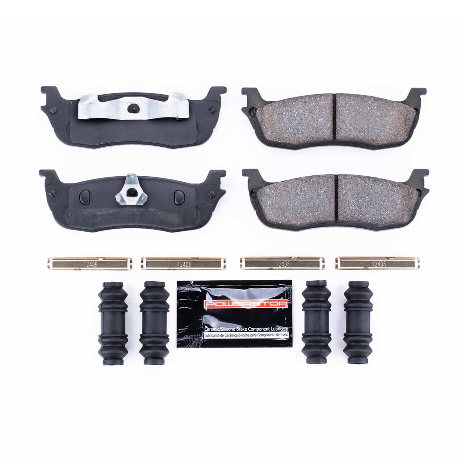 Power Stop Z23-711 - Z23 Evolution Sport Brake Pads With Hardware (Rear) vehicle fitment brake part