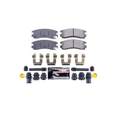 Power Stop Z23-714 - Z23 Evolution Sport Brake Pads With Hardware (Rear) vehicle fitment brake part