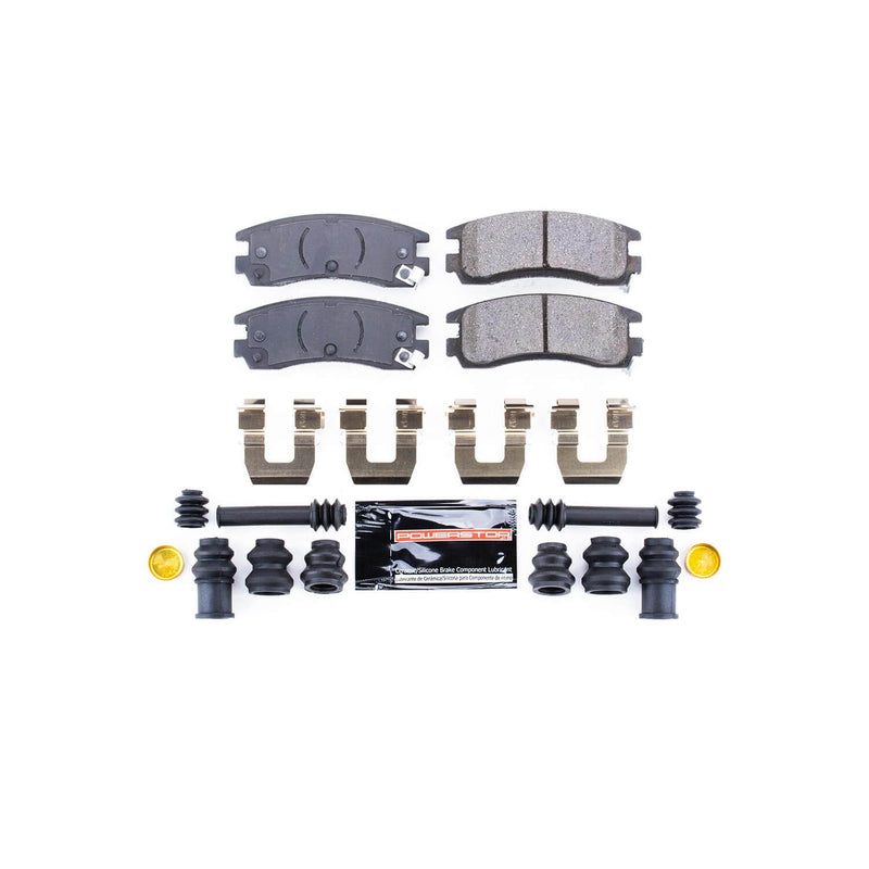 Power Stop Z23-714 - Z23 Evolution Sport Brake Pads With Hardware (Rear) vehicle fitment brake part
