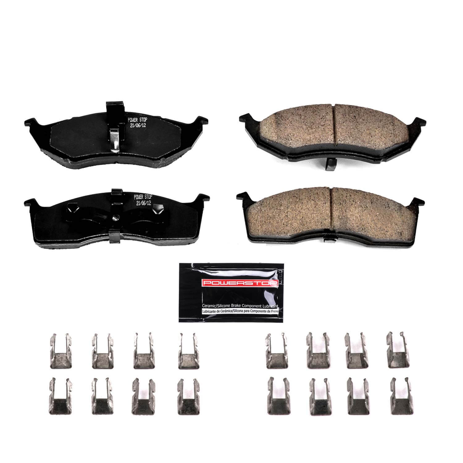 Power Stop Z23-730 - Z23 Evolution Sport Brake Pads With Hardware (Front) vehicle fitment brake part