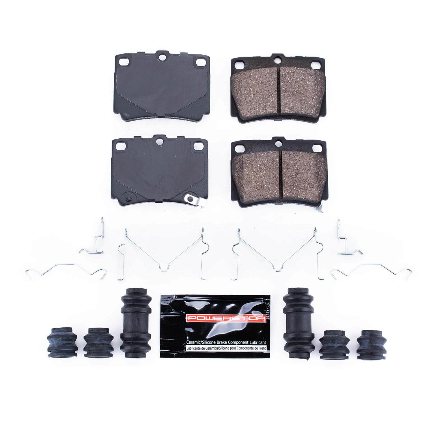 Power Stop Z23-733 Z23 Evolution Sport Carbon-Fiber/Ceramic Rear Brake Pads for 1997-1998 Mitsubishi Montero Sport LS, Xls product image
