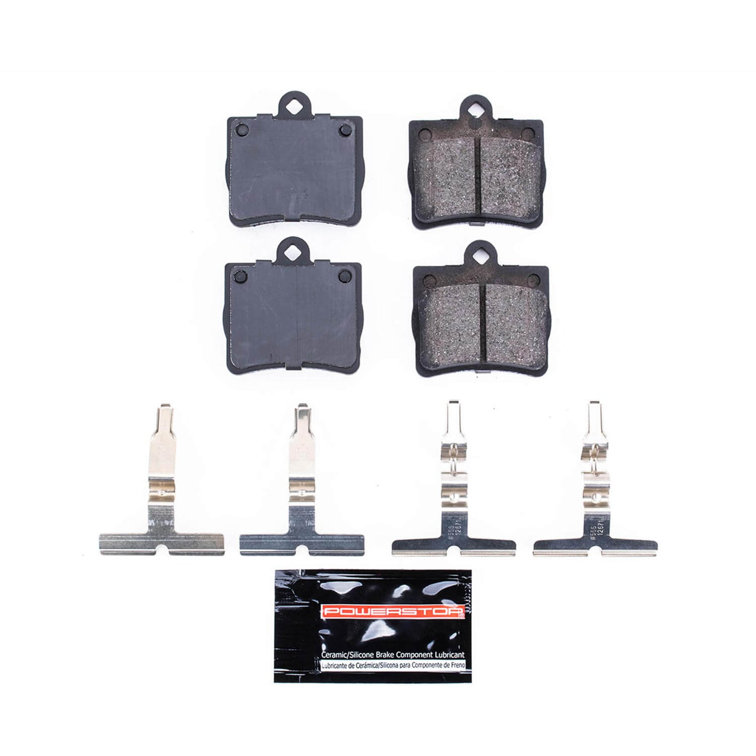 Power Stop Z23-739 Z23 Evolution Sport Carbon-Fiber/Ceramic Rear Brake Pads for 1997-1998 Mercedes-Benz C230 Base product image