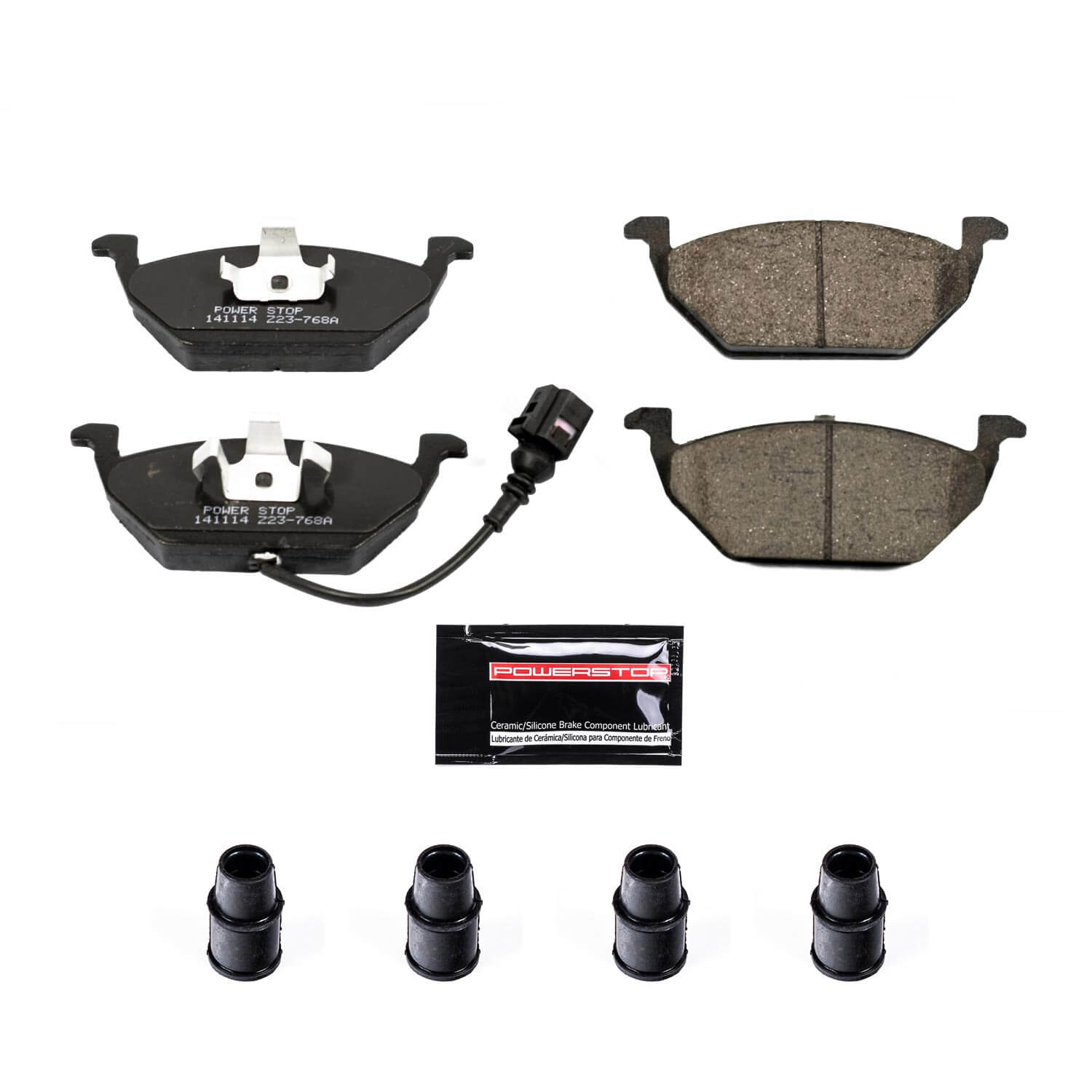 Power Stop Z23-768A - Z23 Evolution Sport Brake Pads With Hardware (Front) vehicle fitment brake part