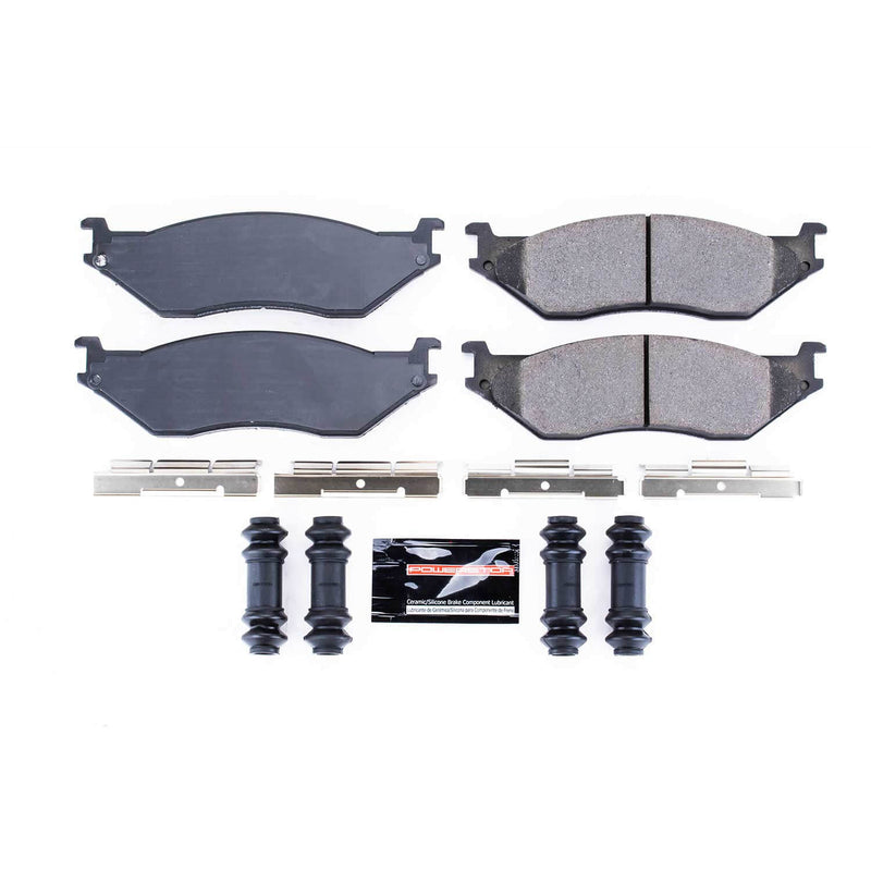 Power Stop Z23-777 - Z23 Evolution Sport Performance Carbon-Fiber Ceramic Front Brake Pads vehicle fitment brake part