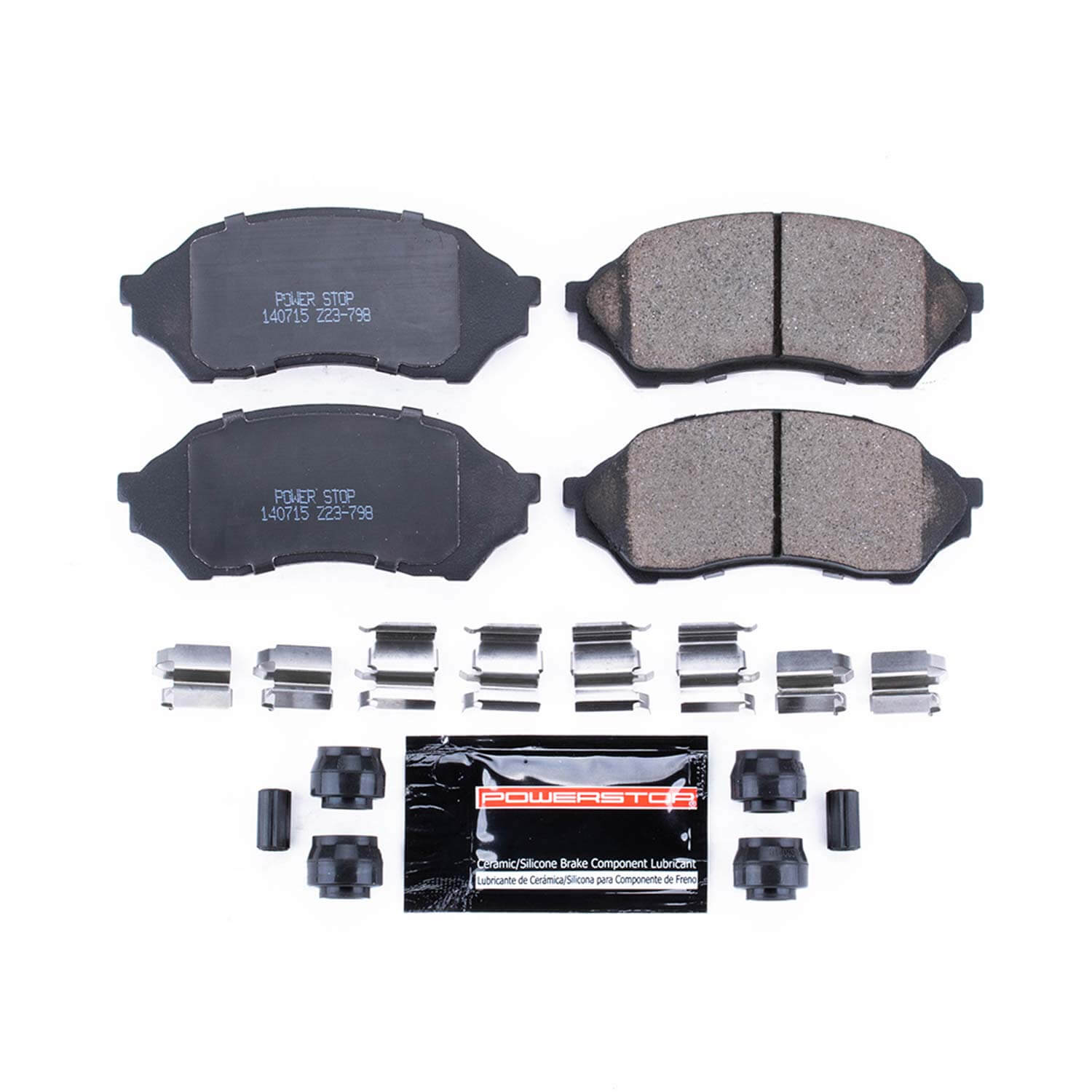 Power Stop Z23-798 - Z23 Evolution Sport Brake Pads With Hardware (Front) vehicle fitment brake part