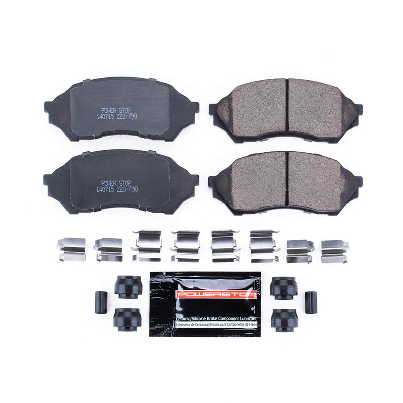 Power Stop Z23-798 - Z23 Evolution Sport Brake Pads With Hardware (Front) vehicle fitment brake part