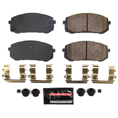 Power Stop Z23-8003 Z23 Evolution Sport Carbon Fiber Ceramic Front Brake Pads for 2021 Hyundai Elantra Limited, Limited Hybrid, SE, SEL, SEL Hybrid product image