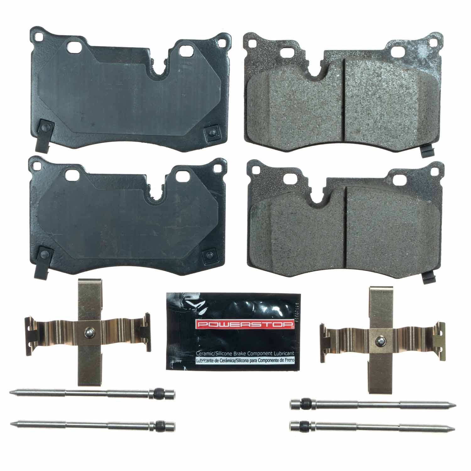 Power Stop Z23-8008 Z23 Evolution Sport Carbon Fiber Ceramic Rear Brake Pads for 2020-2022 Chevrolet Corvette Stingray product image