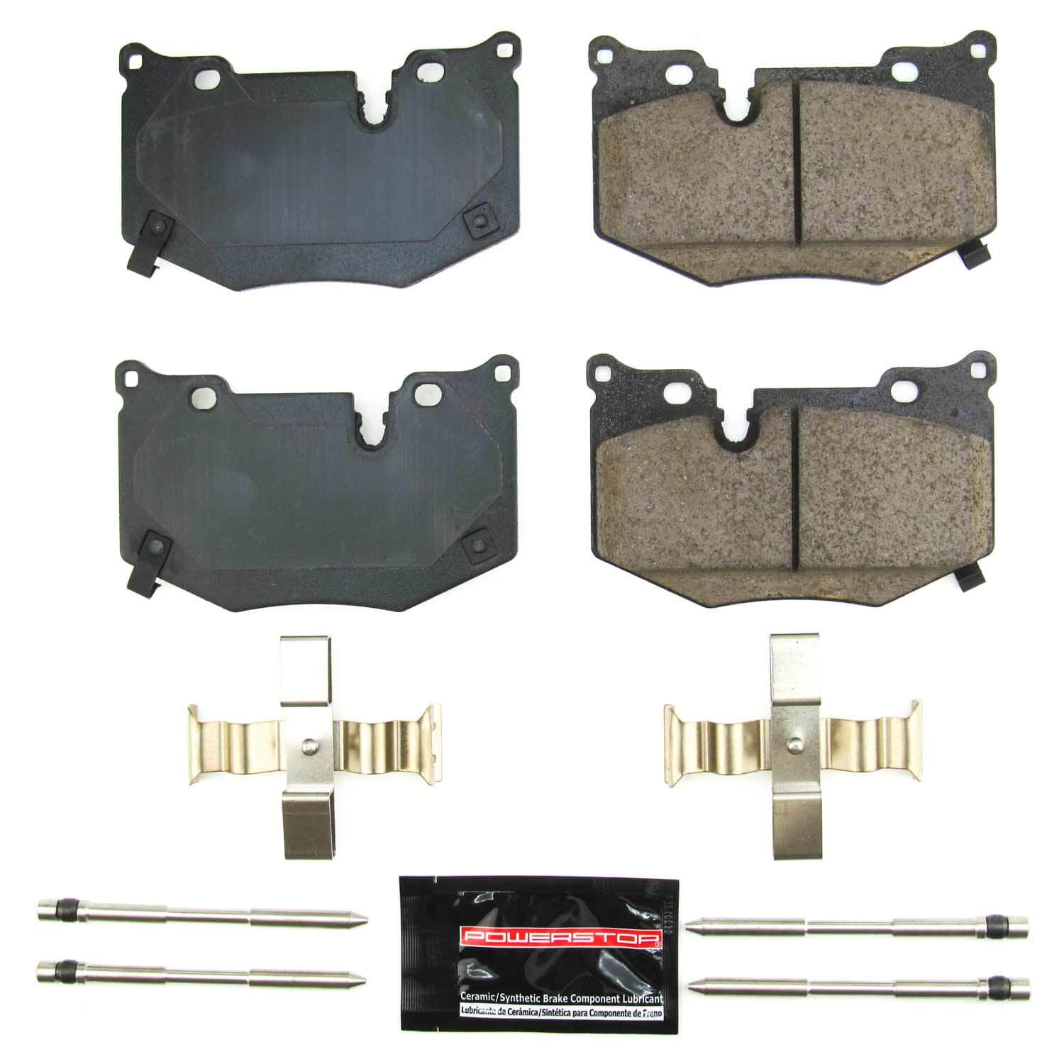 Power Stop Z23-8010 Z23 Evolution Sport Carbon Fiber Ceramic Rear Brake Pads for 2020-2022 Chevrolet Corvette Stingray product image