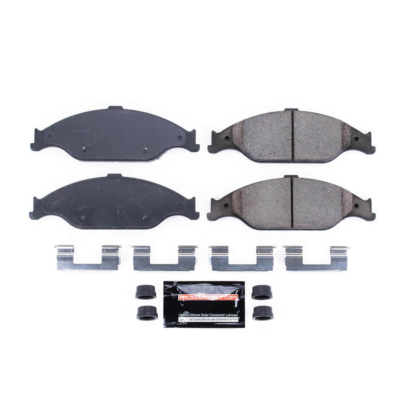 Power Stop Z23-804 - Z23 Evolution Sport Brake Pads With Hardware (Front) vehicle fitment brake part