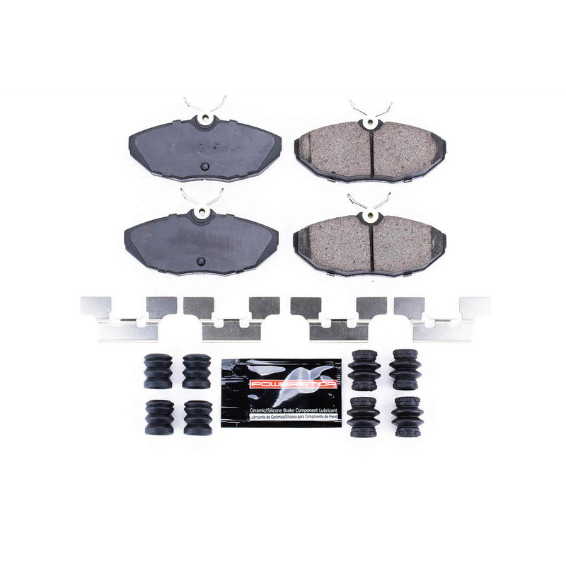 Power Stop Z23-806 - Z23 Evolution Sport Performance Carbon-Fiber Ceramic Rear Brake Pads vehicle fitment brake part