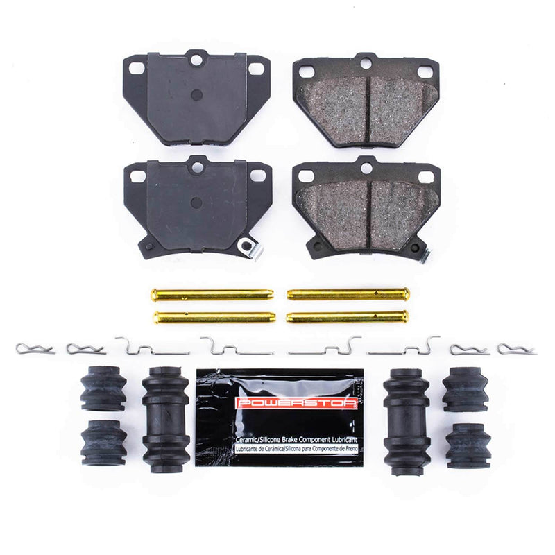 Power Stop Z23-823 - Z23 Evolution Sport Brake Pads With Hardware (Rear) vehicle fitment brake part