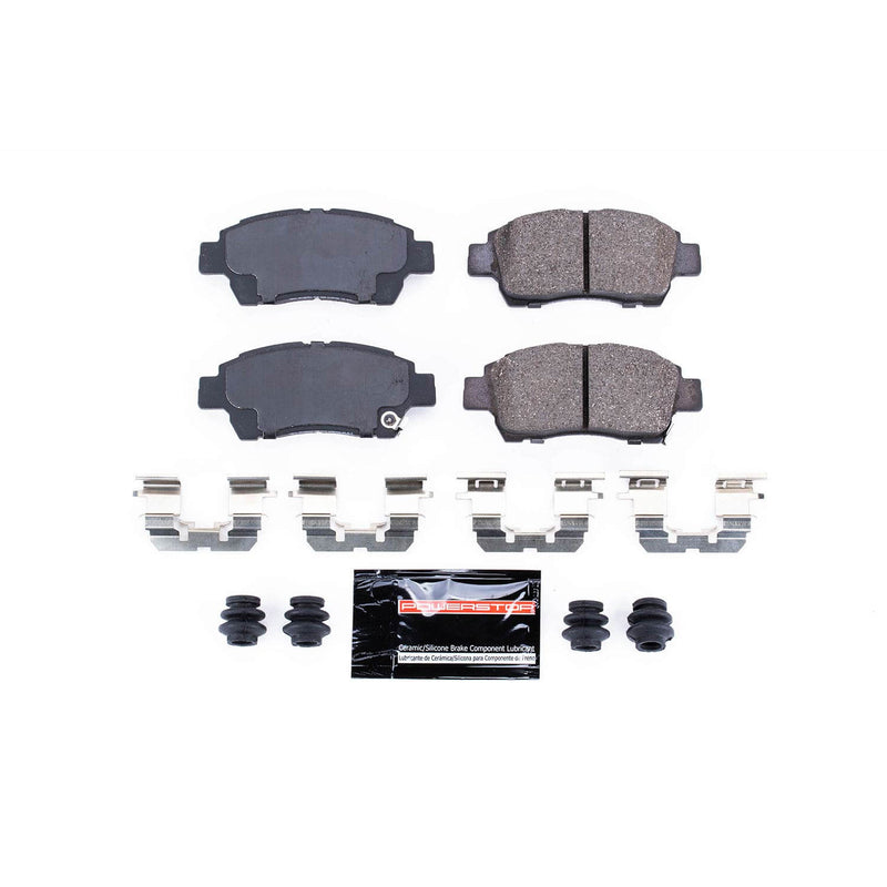 Power Stop Z23-831 Z23 Evolution Sport Carbon-Fiber/Ceramic Front Brake Pads for 2000 Toyota Echo Base product image