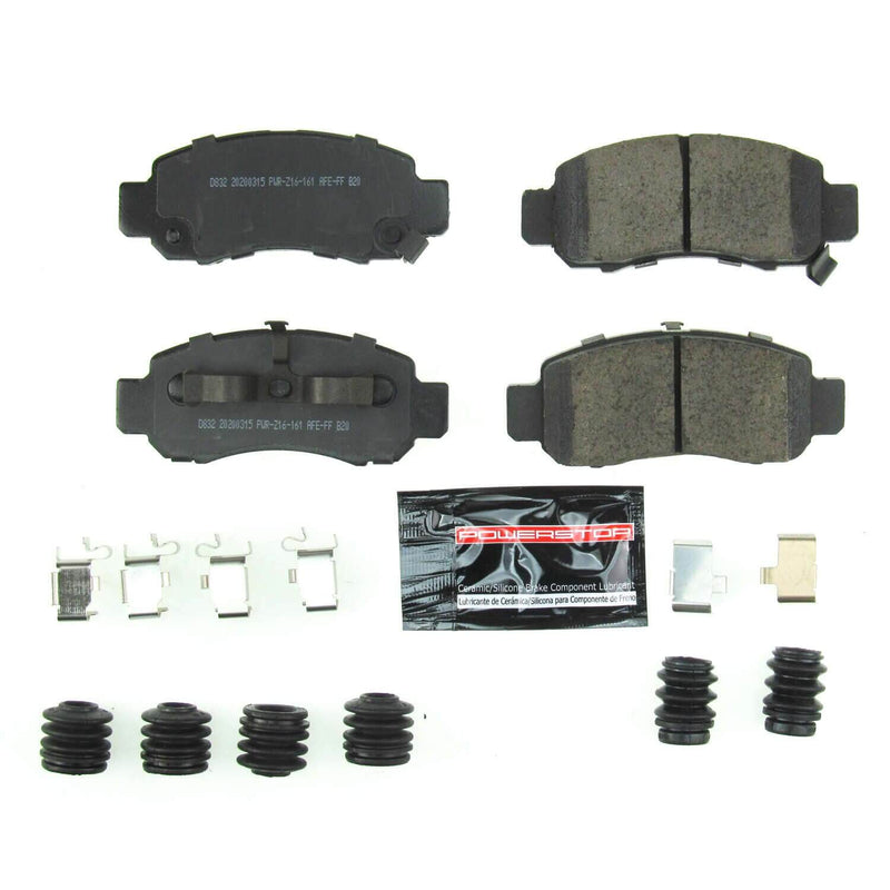 Power Stop Z23-832 Z23 Evolution Sport Performance Carbon Fiber Ceramic Front Brake Pads for 2000-2002 Honda Insight Base product image