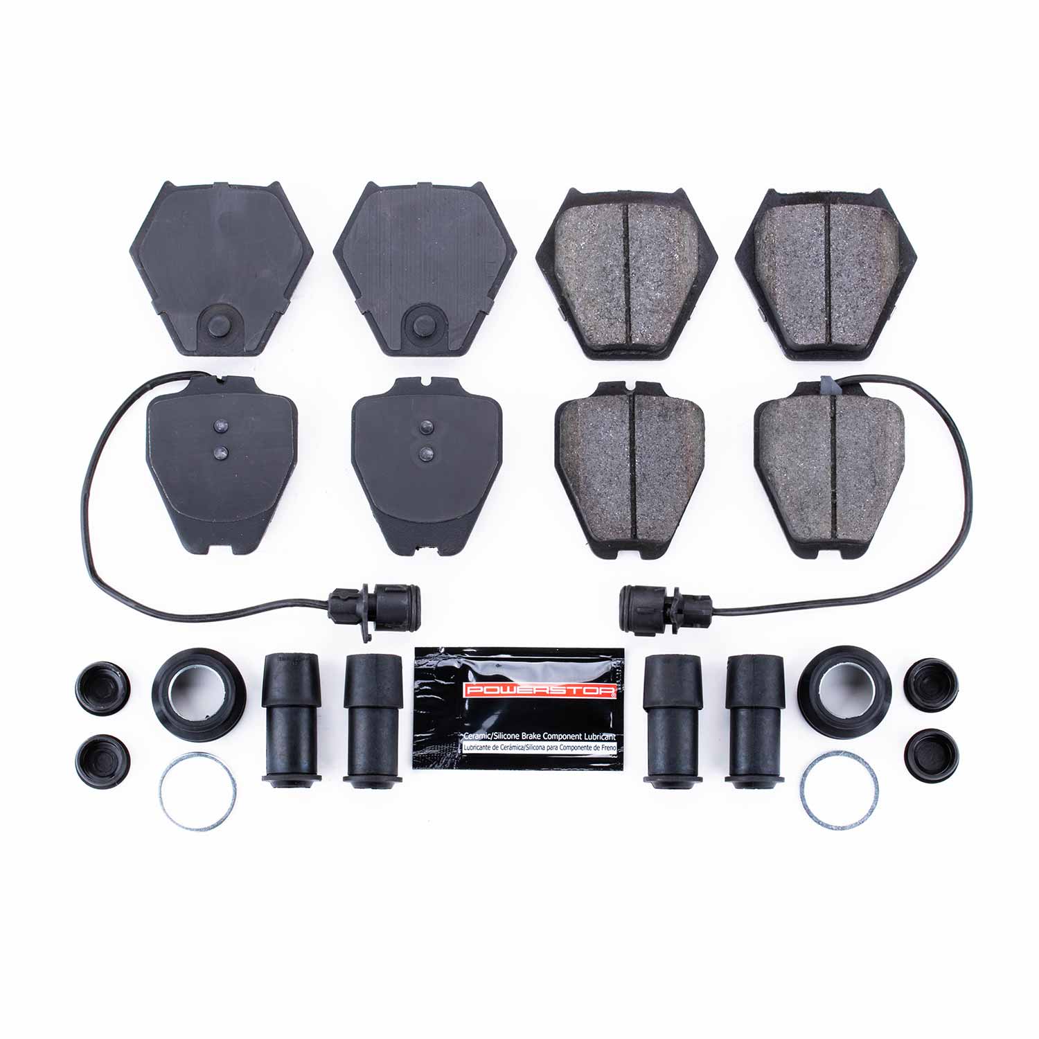 Power Stop Z23-839A - Z23 Evolution Sport Brake Pads With Hardware (Front) vehicle fitment brake part