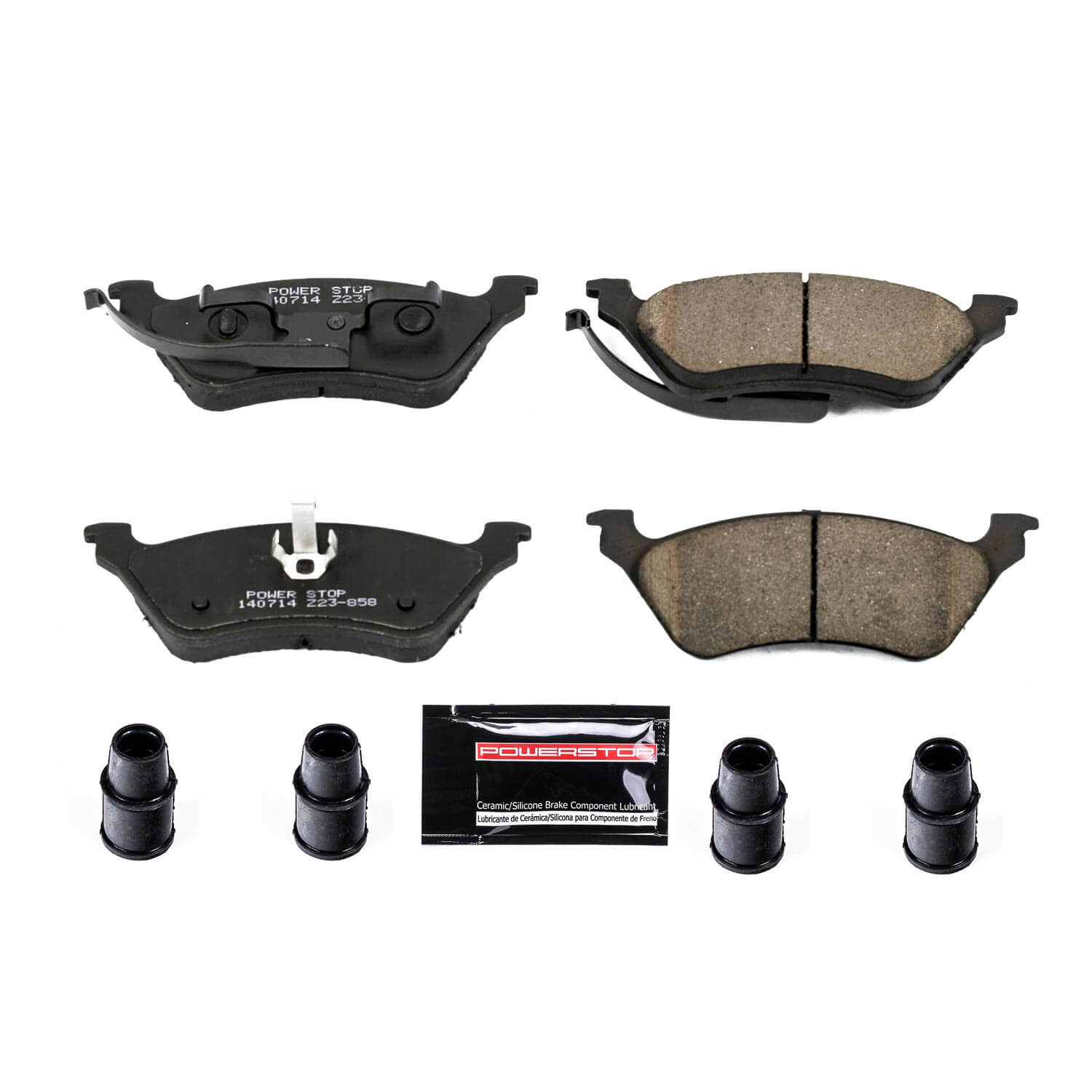 Power Stop Z23-858 - Z23 Evolution Sport Brake Pads With Hardware (Rear) vehicle fitment brake part