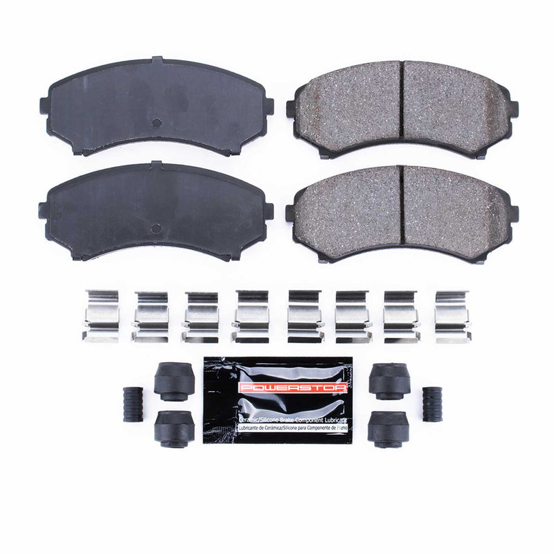 Power Stop Z23-867 - Z23 Evolution Sport Brake Pads With Hardware (Front) vehicle fitment brake part