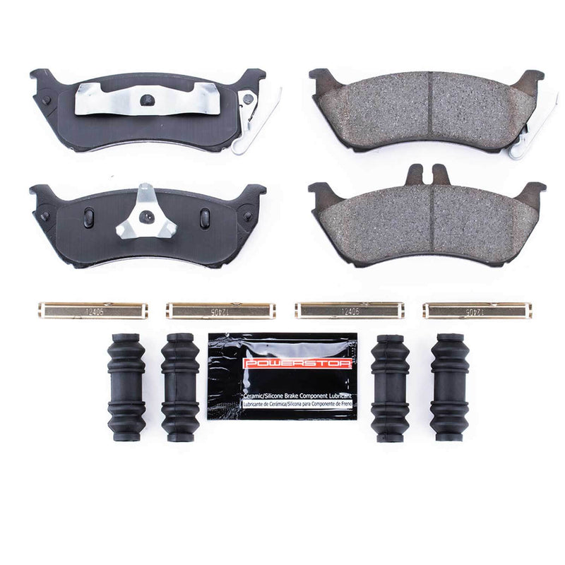Power Stop Z23-875 - Z23 Evolution Sport Brake Pads With Hardware (Rear) vehicle fitment brake part