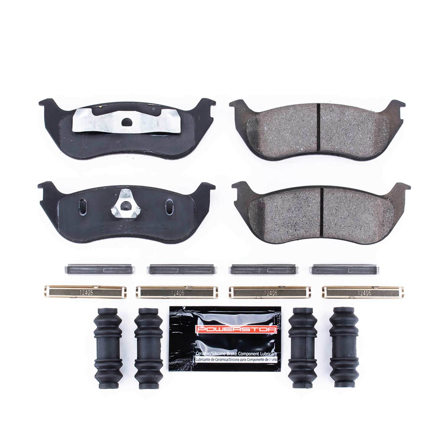 Power Stop Z23-881 - Z23 Evolution Sport Brake Pads With Hardware (Rear) vehicle fitment brake part