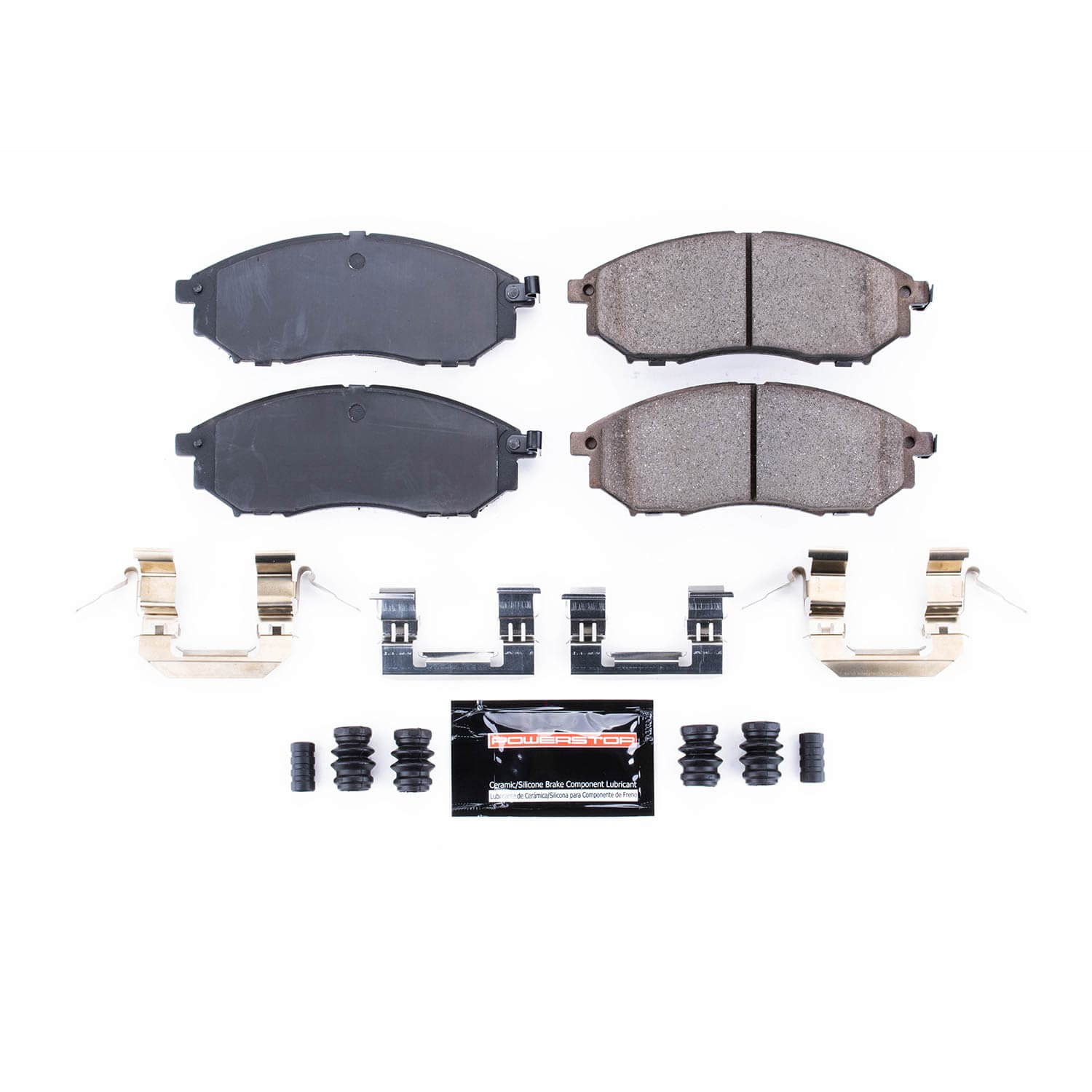 Power Stop Z23-888 - Z23 Evolution Sport Brake Pads With Hardware (Front) vehicle fitment brake part