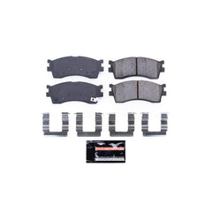 Power Stop Z23-889 - Z23 Evolution Sport Performance Carbon-Fiber Ceramic Front Brake Pads vehicle fitment brake part