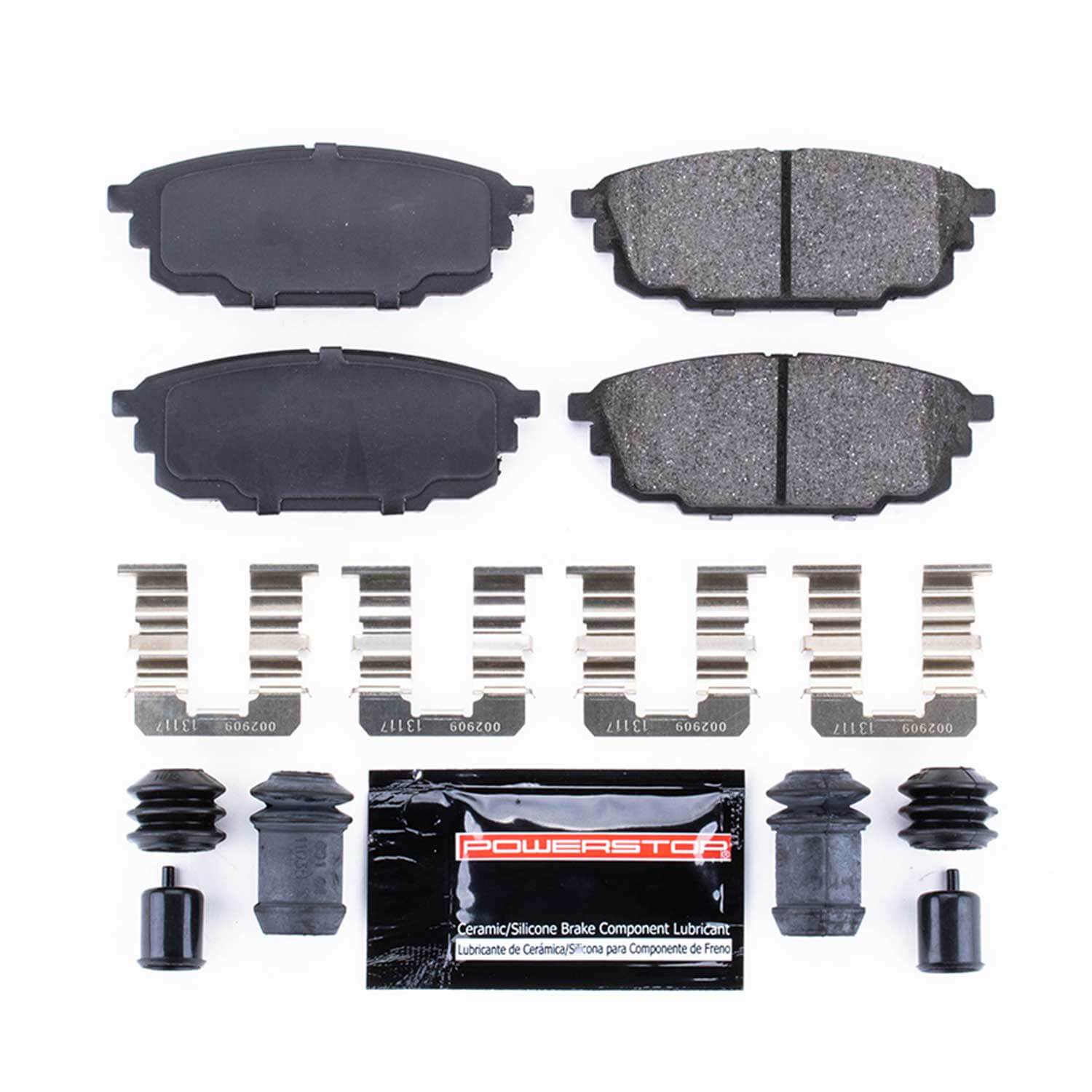 Power Stop Z23-892 - Z23 Evolution Sport Brake Pads With Hardware (Rear) vehicle fitment brake part