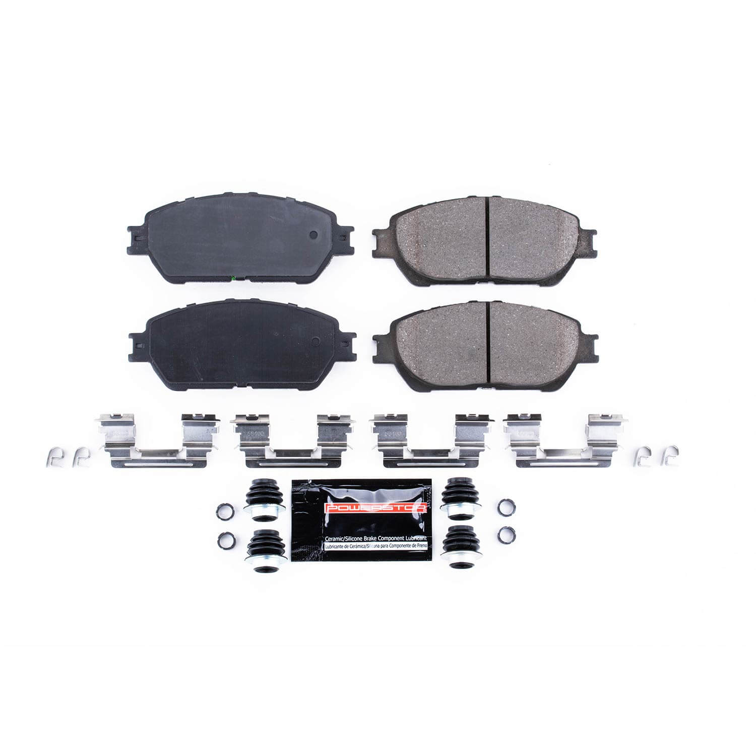 Power Stop Z23-906B - Z23 Evolution Sport Brake Pads With Hardware (Front) vehicle fitment brake part