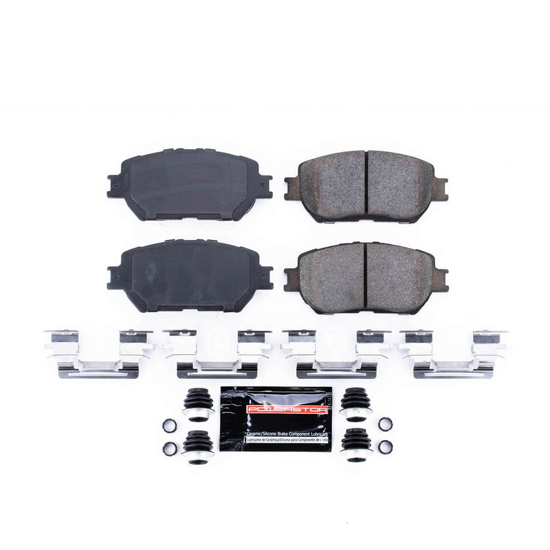 Power Stop Z23-908 - Z23 Evolution Sport Brake Pads With Hardware (Front) vehicle fitment brake part