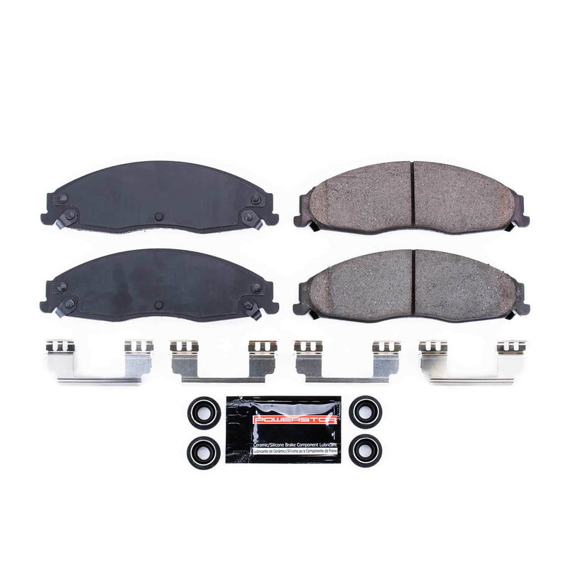 Power Stop Z23-921 - Z23 Evolution Sport Brake Pads With Hardware (Front) vehicle fitment brake part
