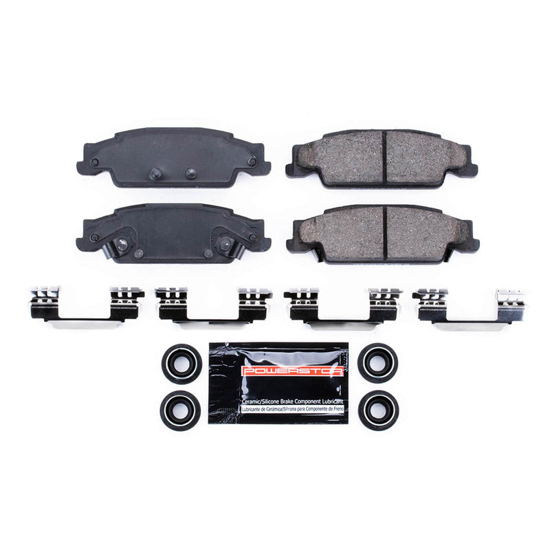 Power Stop Z23-922 - Z23 Evolution Sport Brake Pads With Hardware (Rear) vehicle fitment brake part