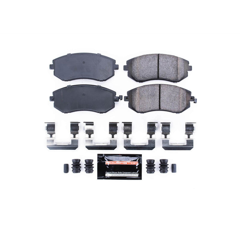 Power Stop Z23-929 - Z23 Evolution Sport Brake Pads With Hardware (Front) vehicle fitment brake part